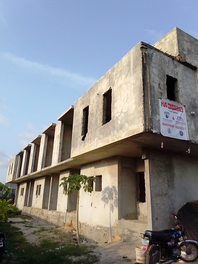 600 square meter full plot, c of o, at meadow view estate Ogombo ajah 200 million, pop completed, electrical wiring completed